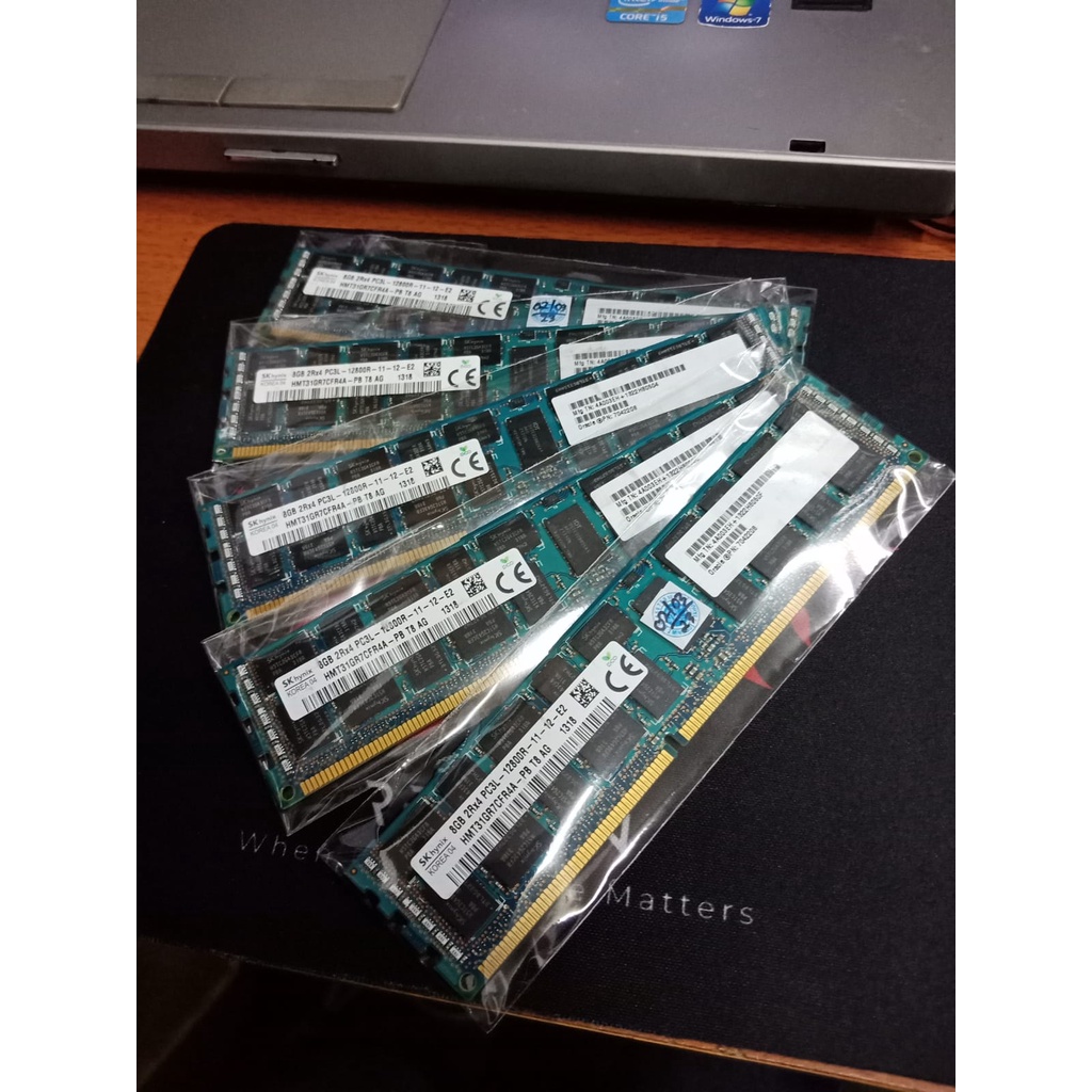 Memory ram server 8gb ecc register udimm for server xeon - PC3L-12800R Murah meriah