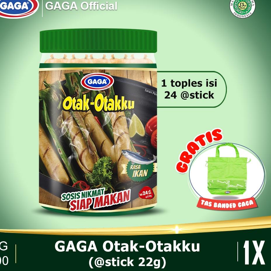 

5.5 COD GAGA Otak - Otakku 21gr 1 Toples isi 24+2 pcs (GG100)