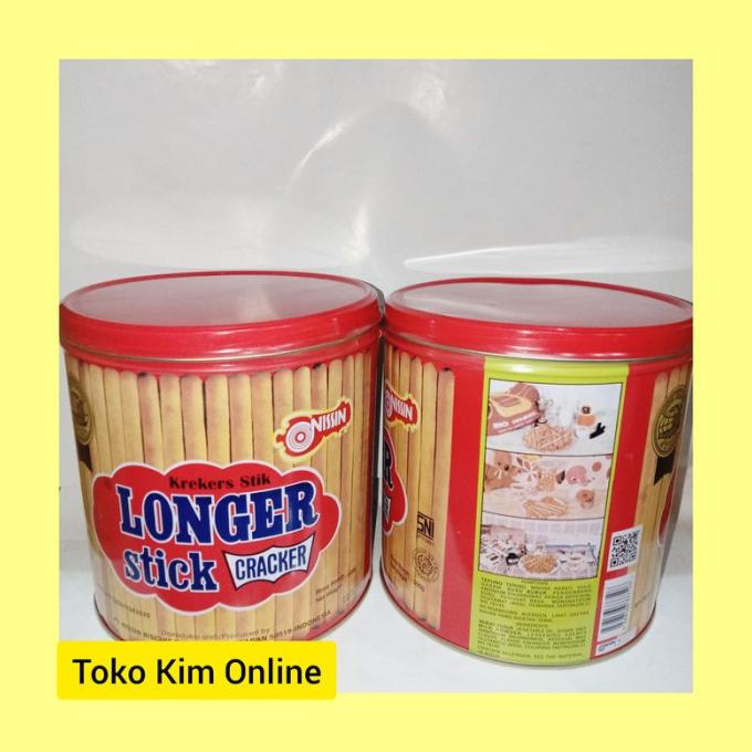 

HOT PROMO Biskuit Stik Nissin Longer Stick Kaleng 500 gr