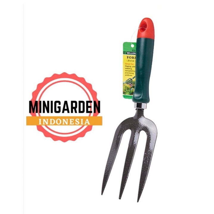 GARPU TAMAN SELLERY 63-985 alat berkebun fork garpu gepeng garden tool 11 inch