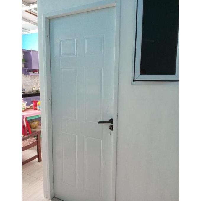 Pintu Baja / Pintu Utama / Kamar / Kamar Mandi (Lengkap Dengan Daun Emeraldmartt