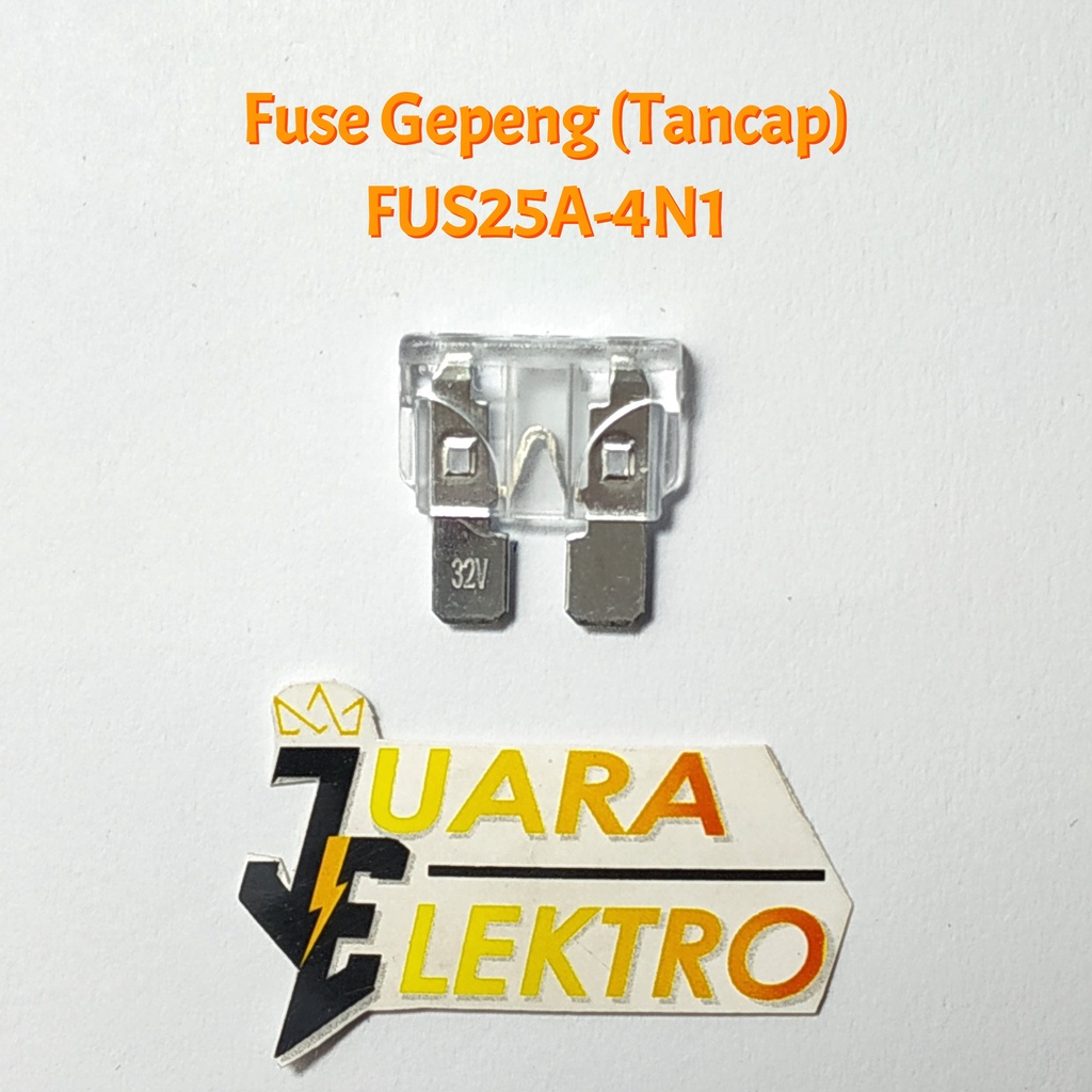 Fuse Gepeng (Tancap) Variasi FUS10A-4N1 sampai FUS30A-4N1 | Sekring Gepeng