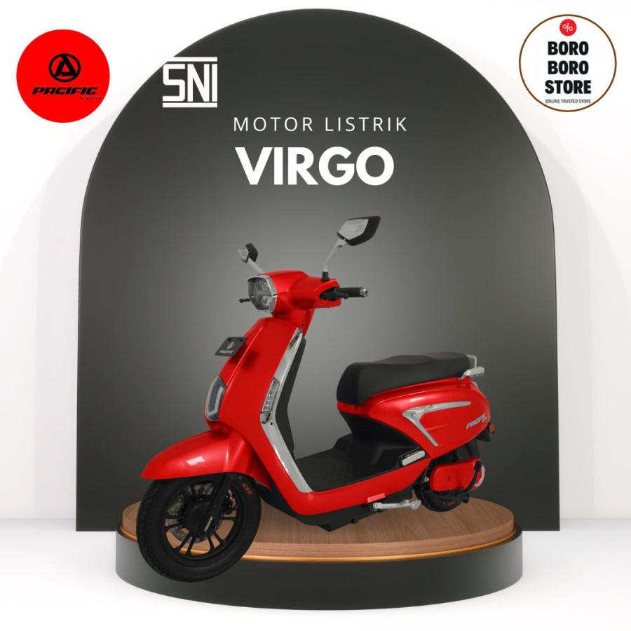 Sepeda Motor Listrik Virgo 1.2 12 1 2 Pacific Exotic Vespa Listrik
