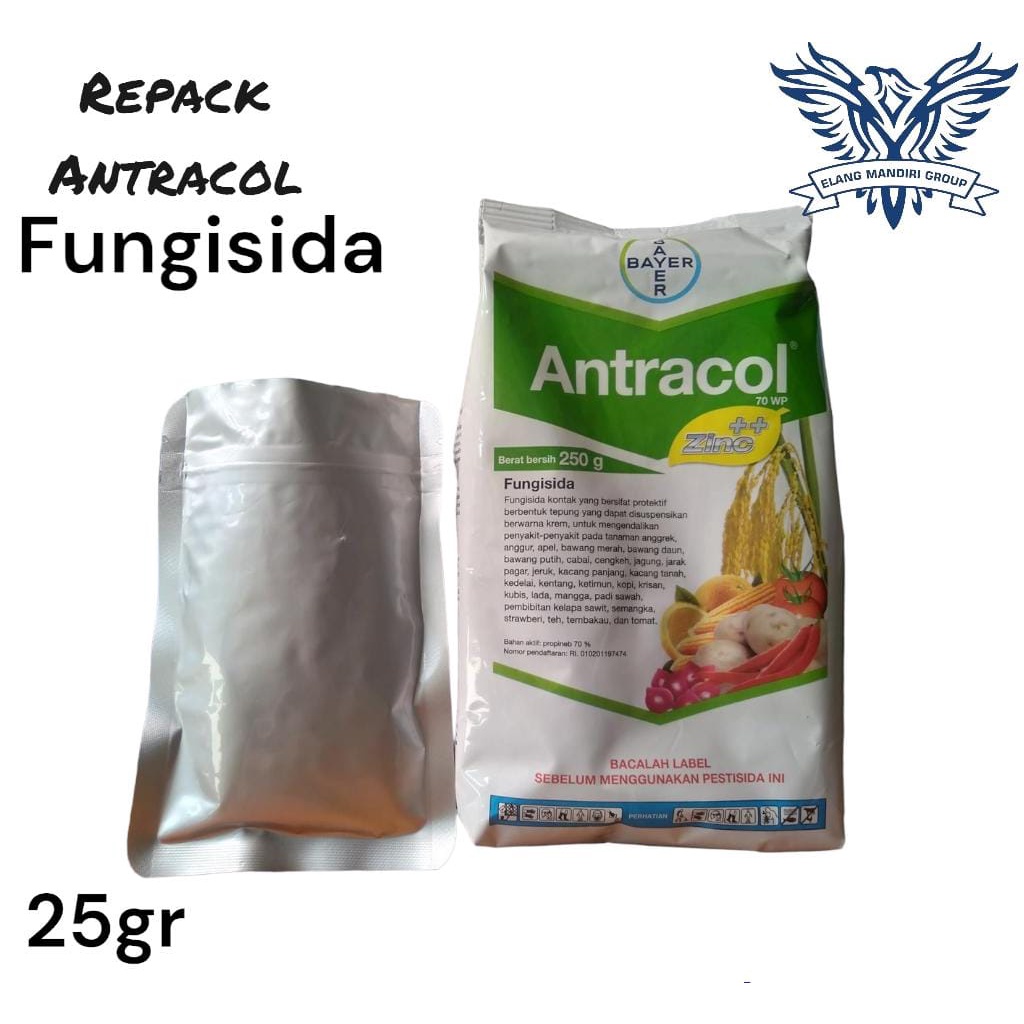 Repack Fungisida Antracol 25gr Original Antracol 70WP + Zinc