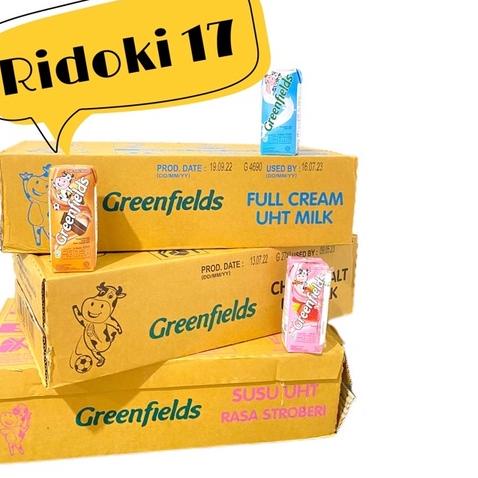 

➼ Susu UHT Greenfields 125ml Full Cream Strawberry Chocomalt karton dus isi 40 pcs ♤