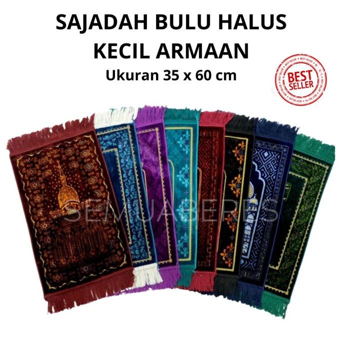 Sajadah Bulu Turkey Kecil / Sajadah Muka / Sajadah Anak