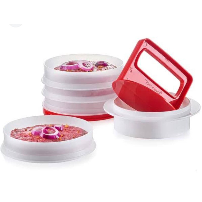 Burger press tupperware / cetakan burger / cetakan daging burger tupperware