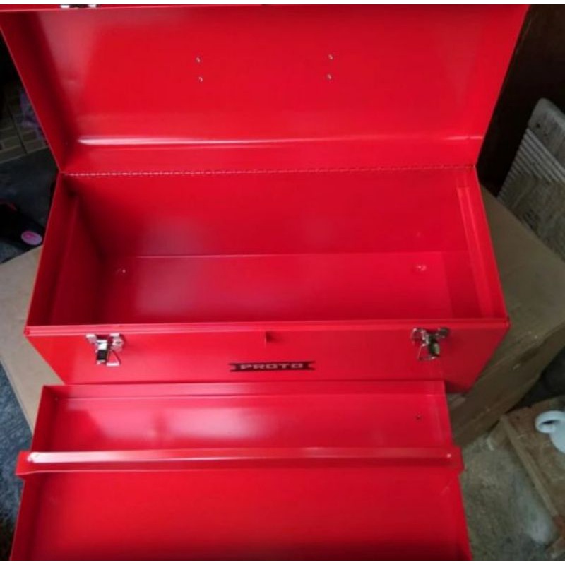 PROTO- Double latch tool box general purpose 20"-J9975R PROTO