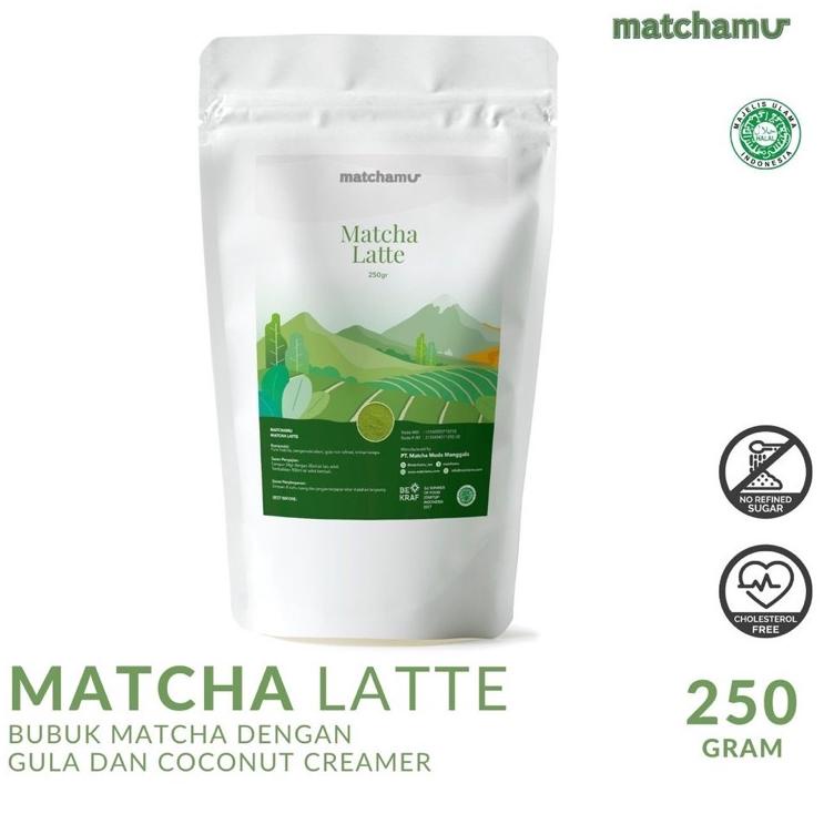 

➯ Matcha Latte 250 Gram - Matchamu ◄