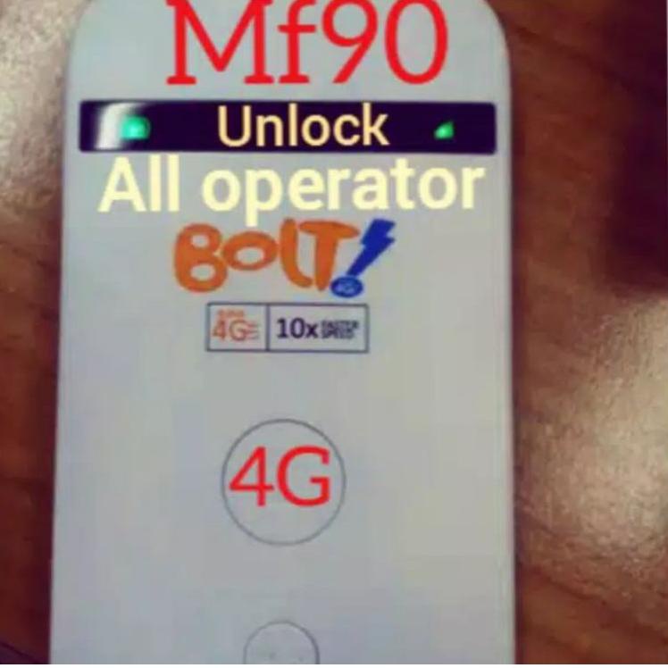 ☈ MODEM MIFI MF90 UNLOCK ALL OPERATOR 4G BEELINE BIRU ←