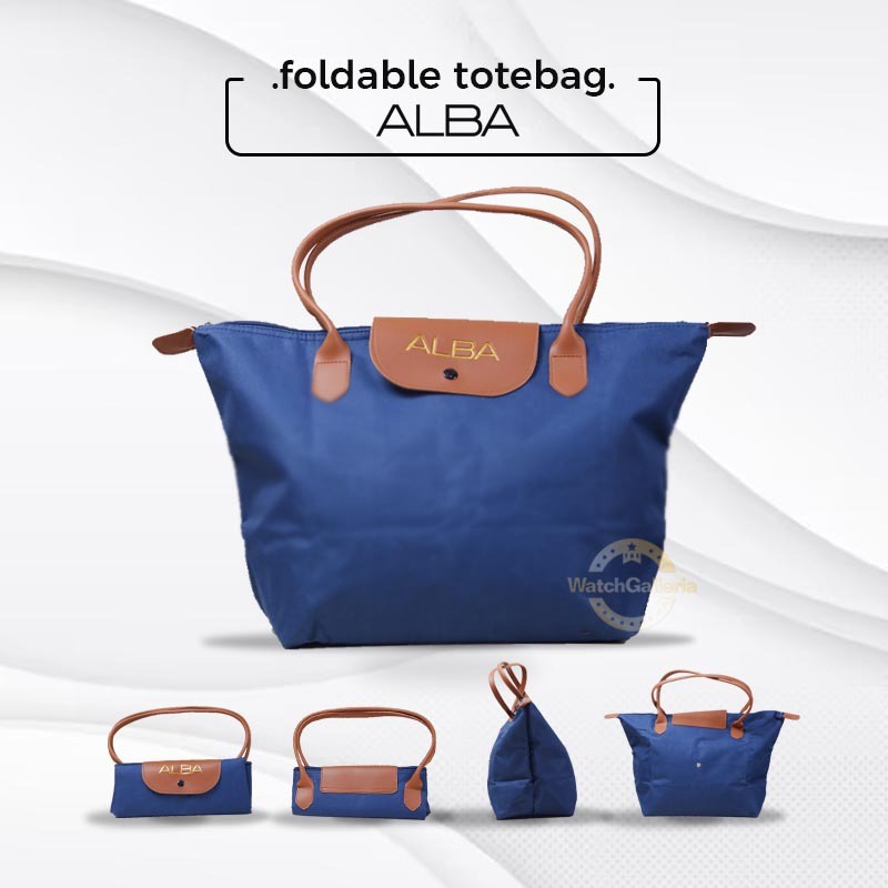 Tas Wanita totebag Alba Biru