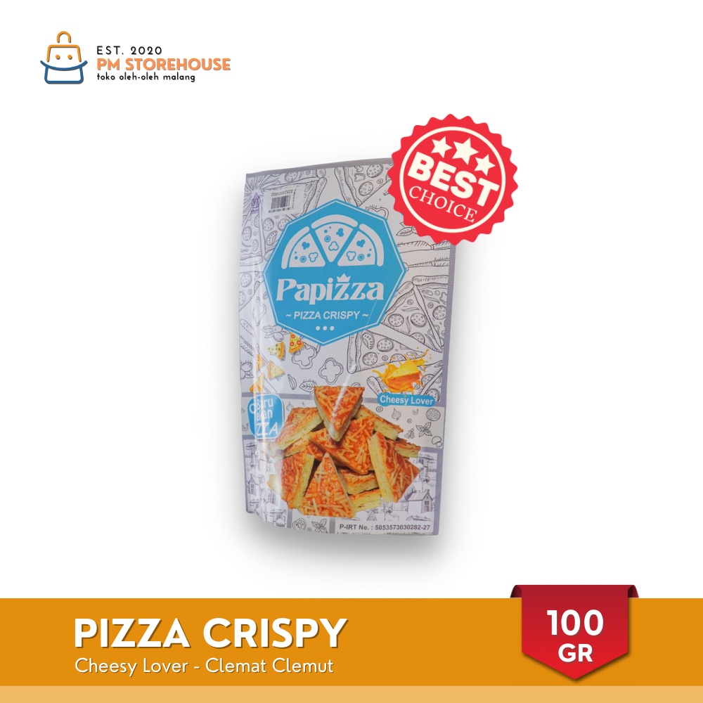 Pizza Mini Crispy Papizza Cheesy Lover -  Clemat Clemut