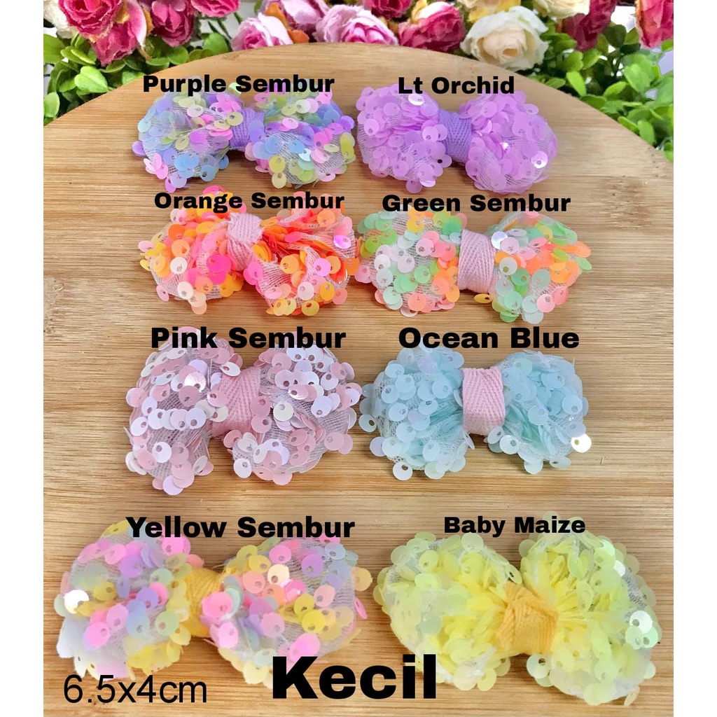 1PC | APLIKASI PITA BORCI | BAHAN TILE BORCI WARNA | BAHAN JEPIT DAN BANDO