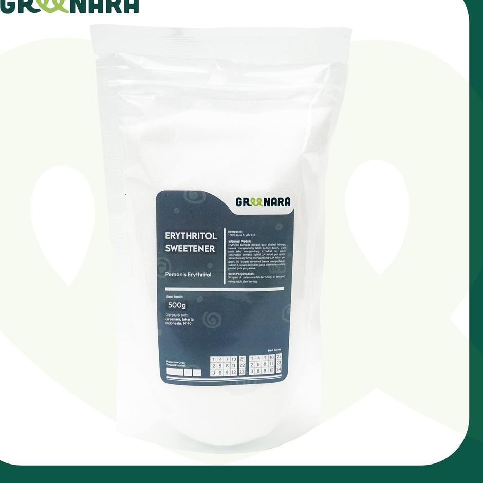 

◘ Erythritol Natural Sweetener 500gr ❃