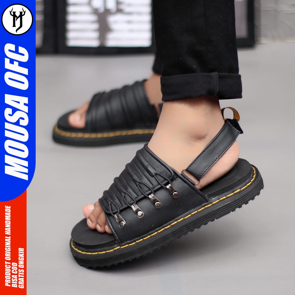 Sandal Slide Docamrt Pria New Trend Pria Mousa Trihey