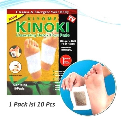 GOLD DETOX KINOKI KOYO KAKI SERAP RACUN 1PACK ISI 10PCS