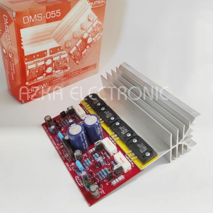 ✾ Kit Power Amplifier OCL 300W Stereo DMS 055 ℮