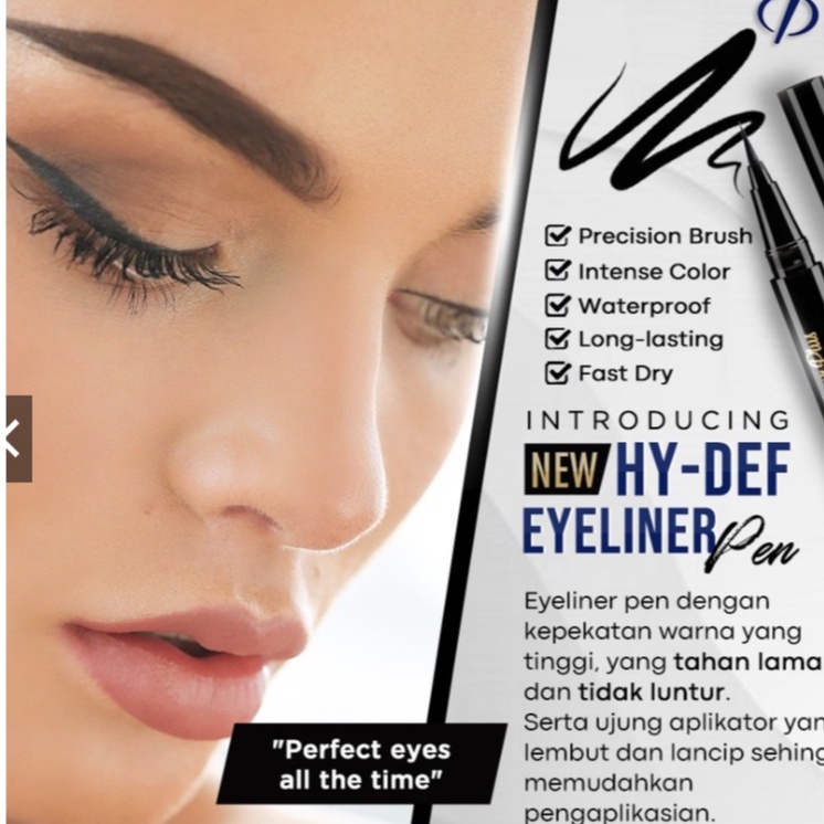 Inez Colour Contour Plus ccp eye liner Hy-Def Eyeliner Pen waterproof 0.6 gr