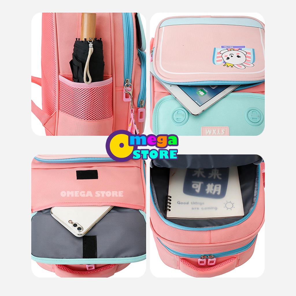 [O&amp;S] Tas Ransel Anak Sekolah Unisex Tas Punggung Karakter Lucu Backpack Remaja Tas Laptop-OS290