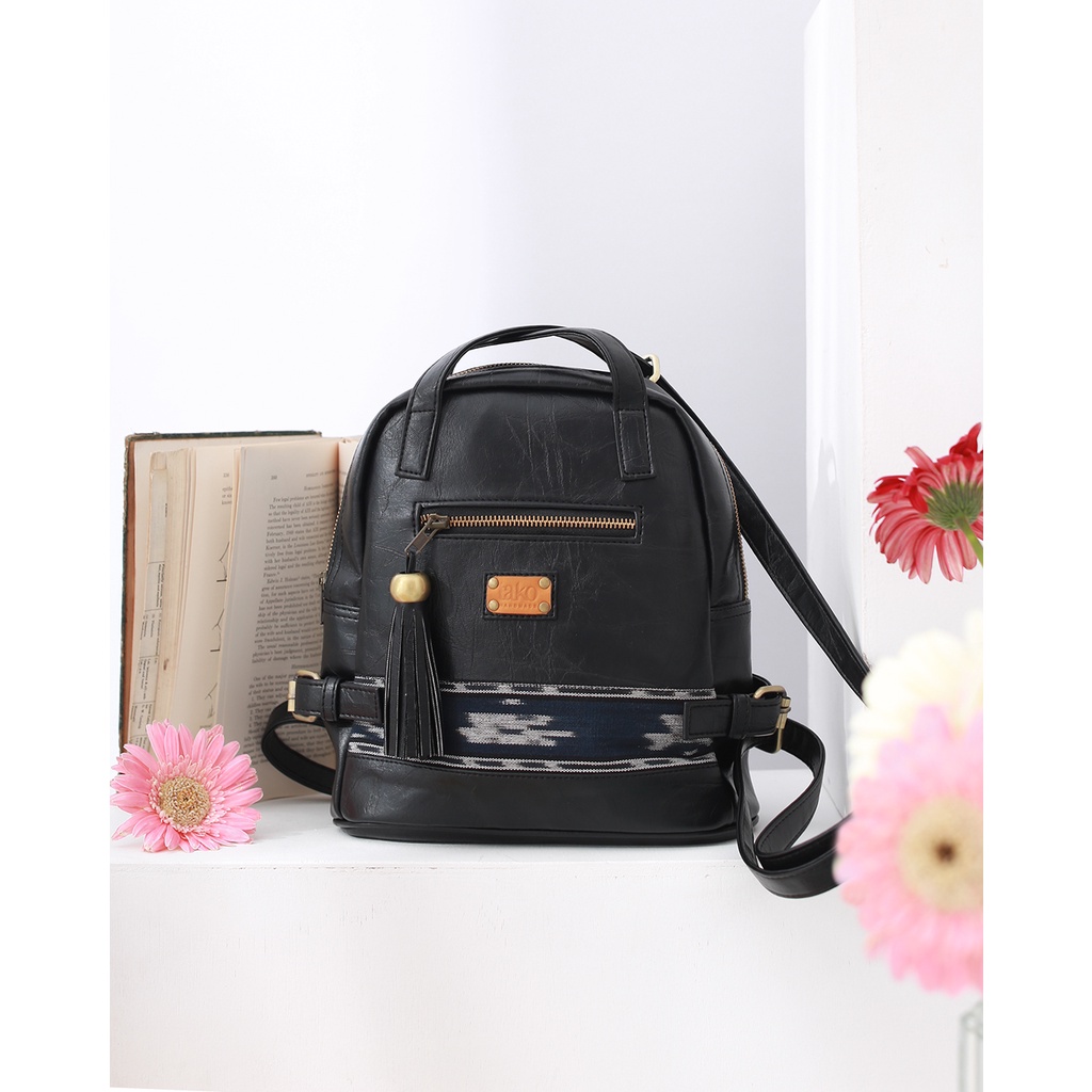 Tako Bags - Ransel Etnik Multifungsi - Gi Black Ethnic