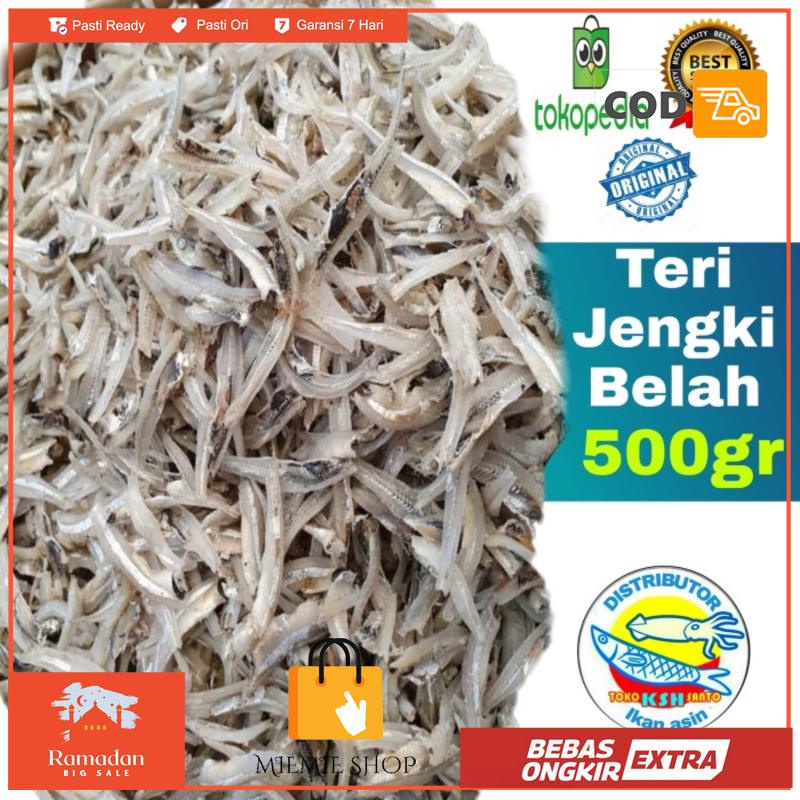 

ikan asin teri belah vip