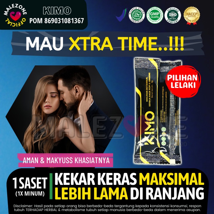 Obat Herbal Kuat KIMO Pria Lebih Tahan Lama Stamina Perkasa Original