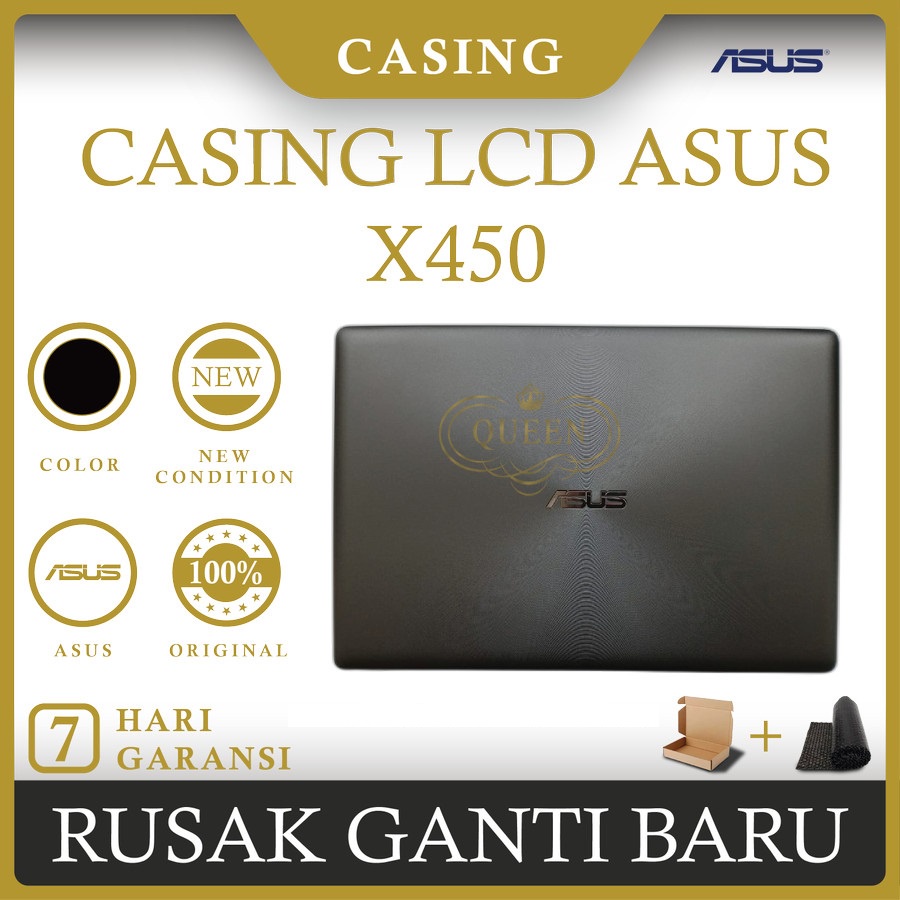 CASING COVER LCD LAPTOP ASUS X450 X450C X450VC ORIGINAL