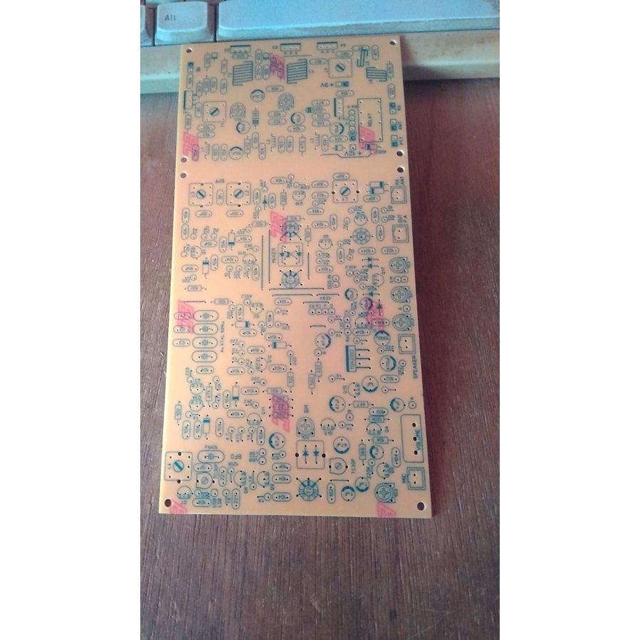 pcb kit ssb radio cb27mh + linier 20 watt