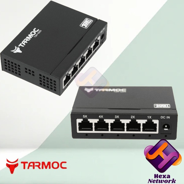 Tarmoc TSW-1005 Switch Unmanage 5 port Gigabit Metal Case