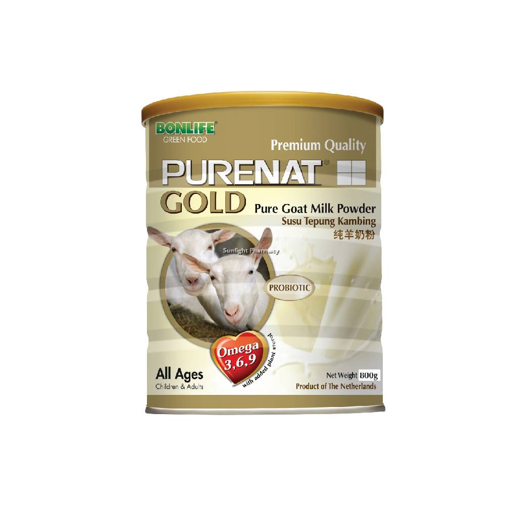 

Purenat GOLD Pure Goat Milk Powder 800gr