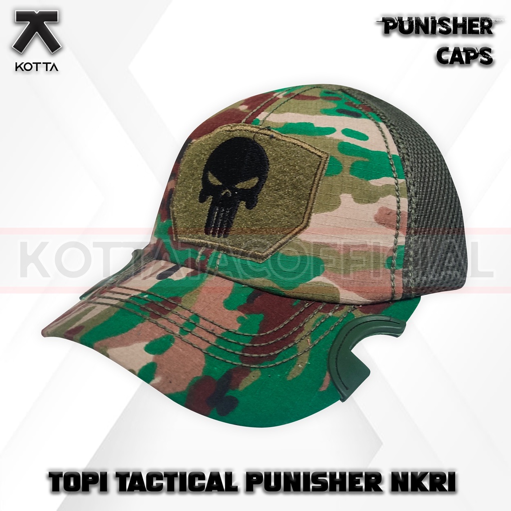 TOPI TACTICAL PUNISHER LORENG NKRI TERBARU