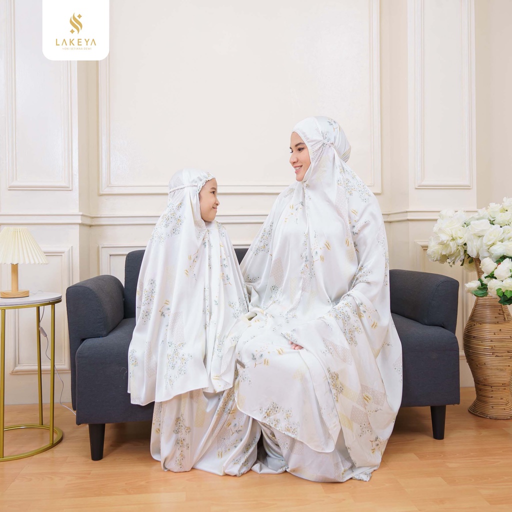 MUKENA LAKEYA KIDS NESTARI SERIES BROWN ALLSIZE