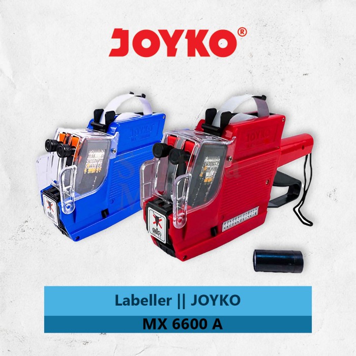 

Terlaris Alat Mesin Label Harga Price Labeller Joyko Mx-6600 A