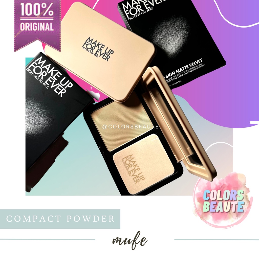 MUFE Make up for ever Matte Velvet Skin COMPACT powder / bedak padat