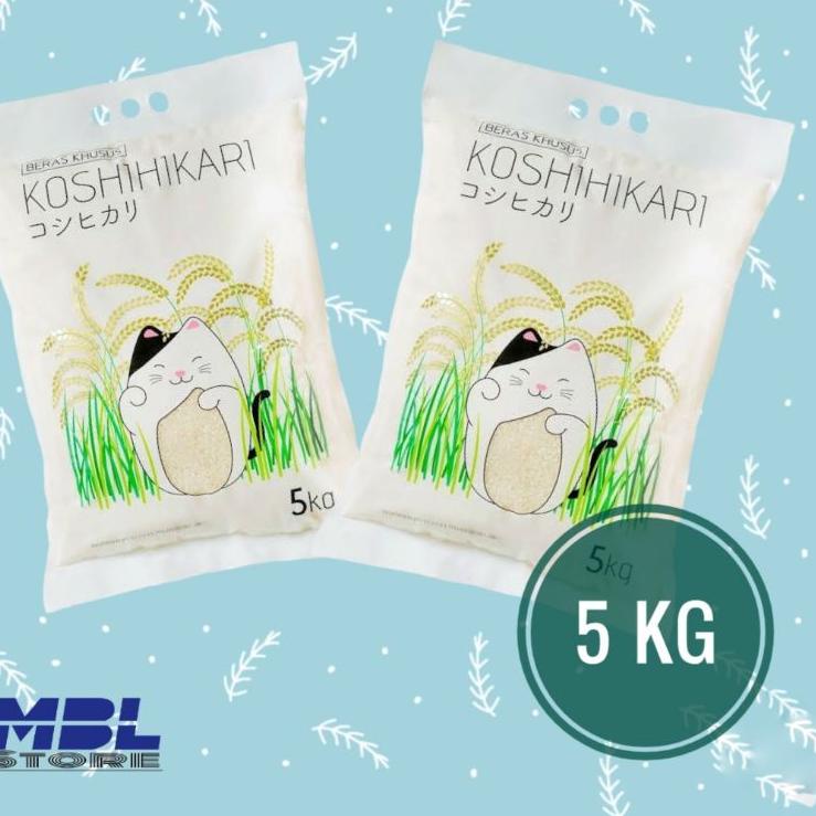 

♠ Koshihikari Beras Jepang 5 kg ♥