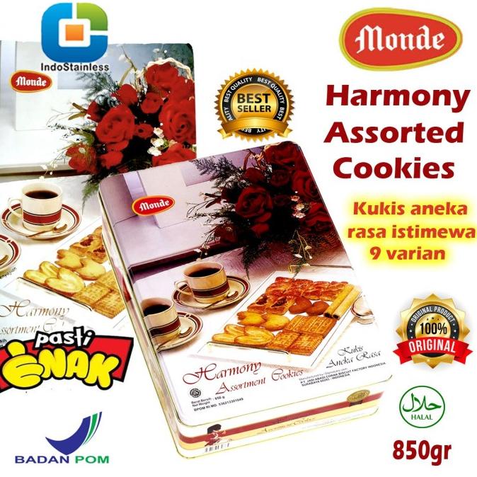 

MONDE HARMONY BISKUIT ASSORTMENT COOKIES 850GR ORIGINAL rah03
