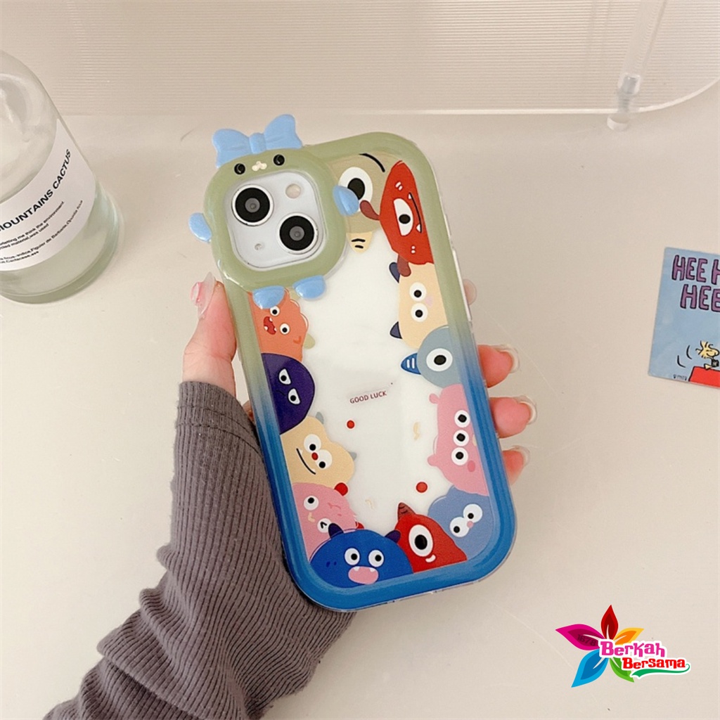 SS807 SOFTCASE SILIKON MOTIF KARTUN MONSTER KECIL FOR SAMSUNG J2 PRIME GRAND A02S A03S A03 A04 A11 M11 A12 A12 M12 A13 A23 A14 A34 A54 A04S A13 LITE A21S A217 A22 A32 A50 A30S A50S A51 A52 A53 A73 A20 A24 A33  BB7957