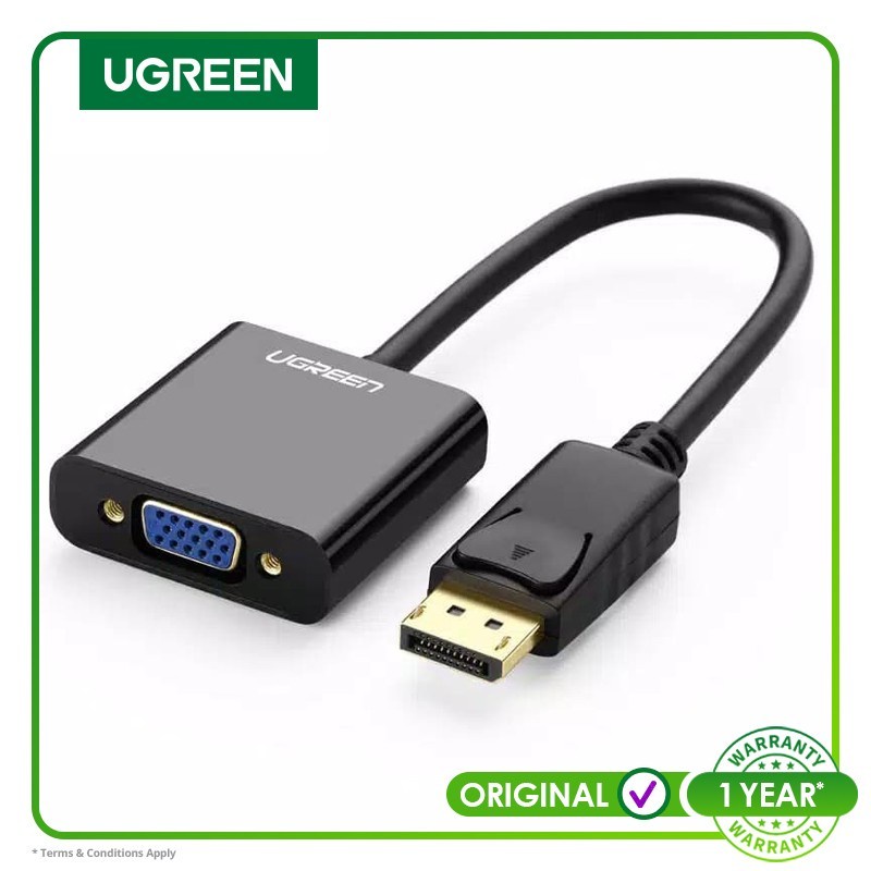 Ugreen DP Display Port to VGA female Converter Connector