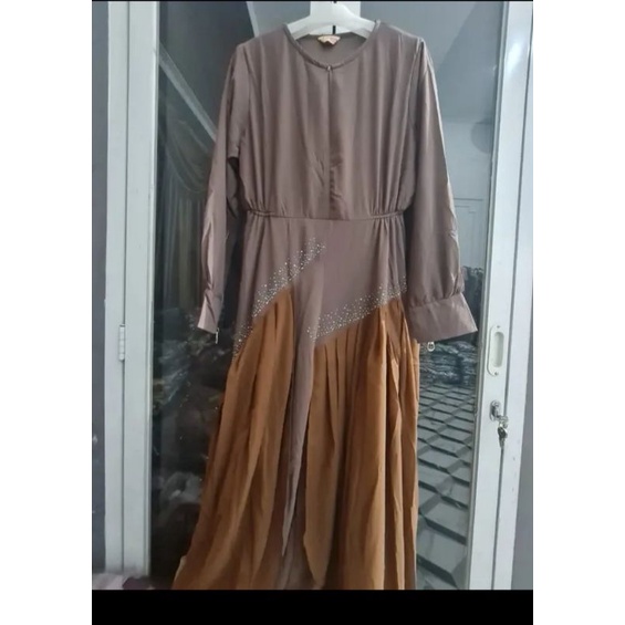 gamis lebaran gamis syar'i gamis d'four mode gamis ceruty