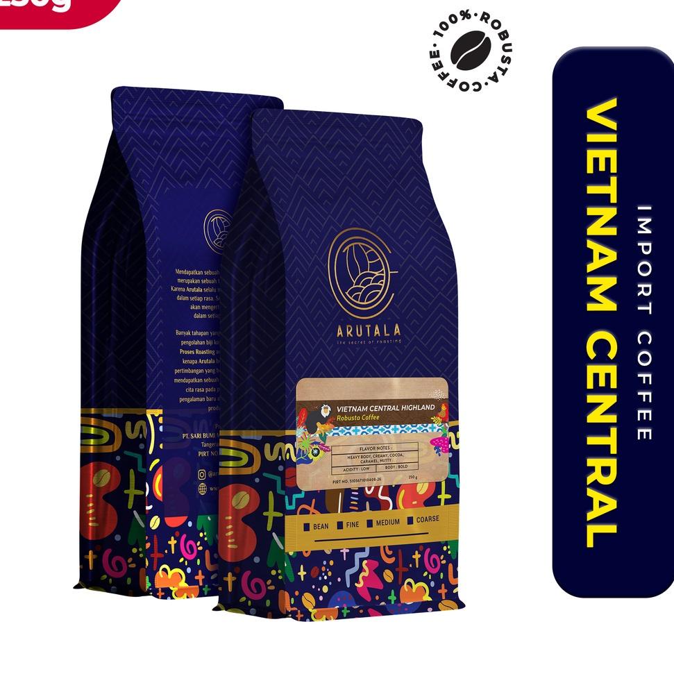 

Stok terbaru ARUTALA Kopi Vietnam Central Highland Robusta 250 gram