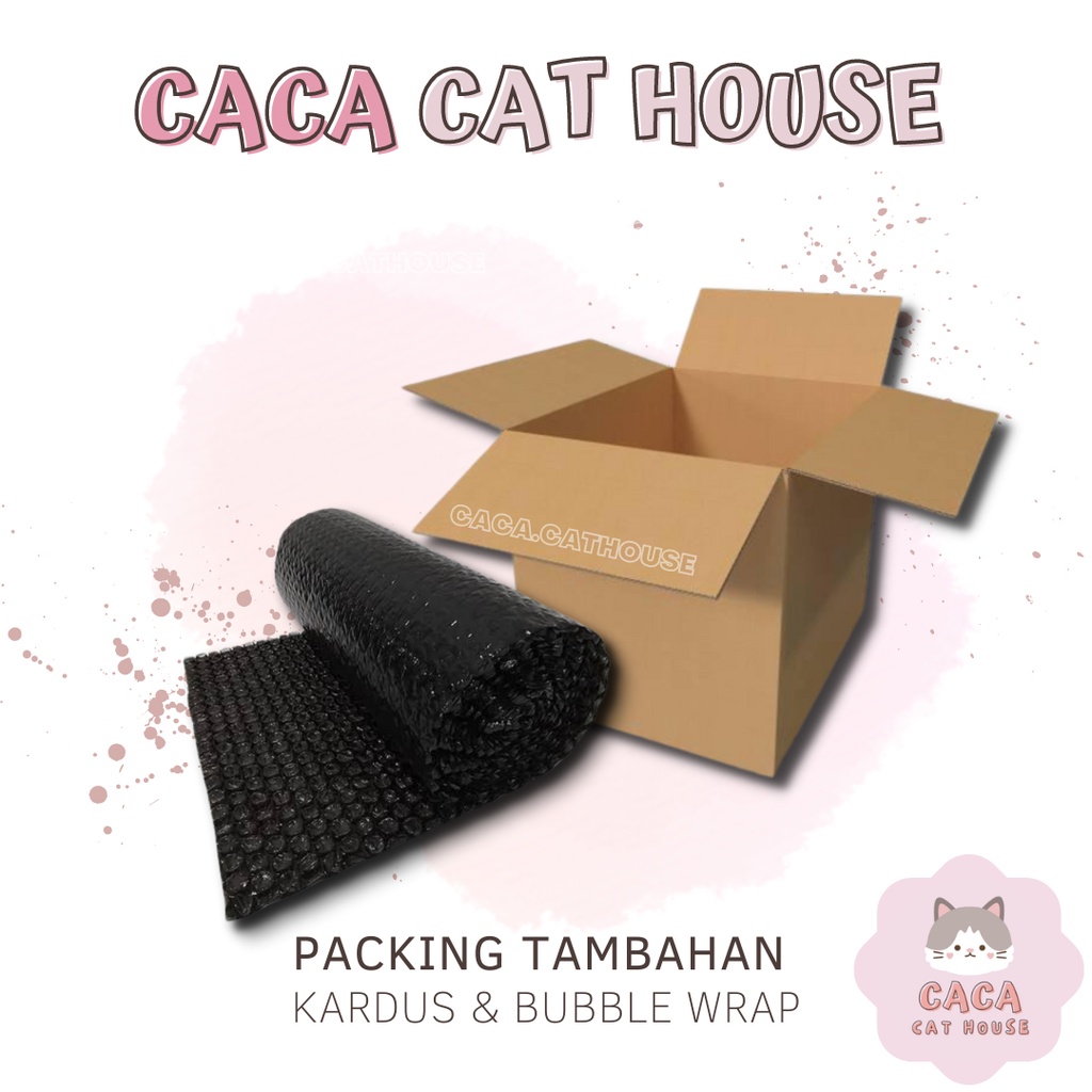 

WAJIB CHECK OUT Packing Tambahan Bubble Wrap & Kardus