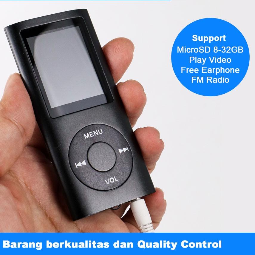 ♩ MP3 Player - DAP - MP4 Player Music Player Radio FM - HK-4 ✧