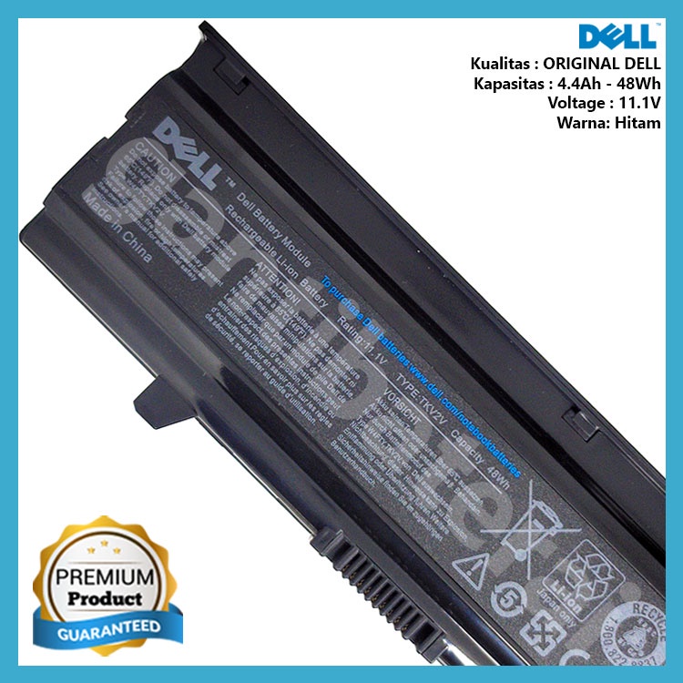 Baterai Dell Insprion N4030 N4020 M4010 N4030D 14v 14VR TK2v OM4RNN KG9KY W4FYY