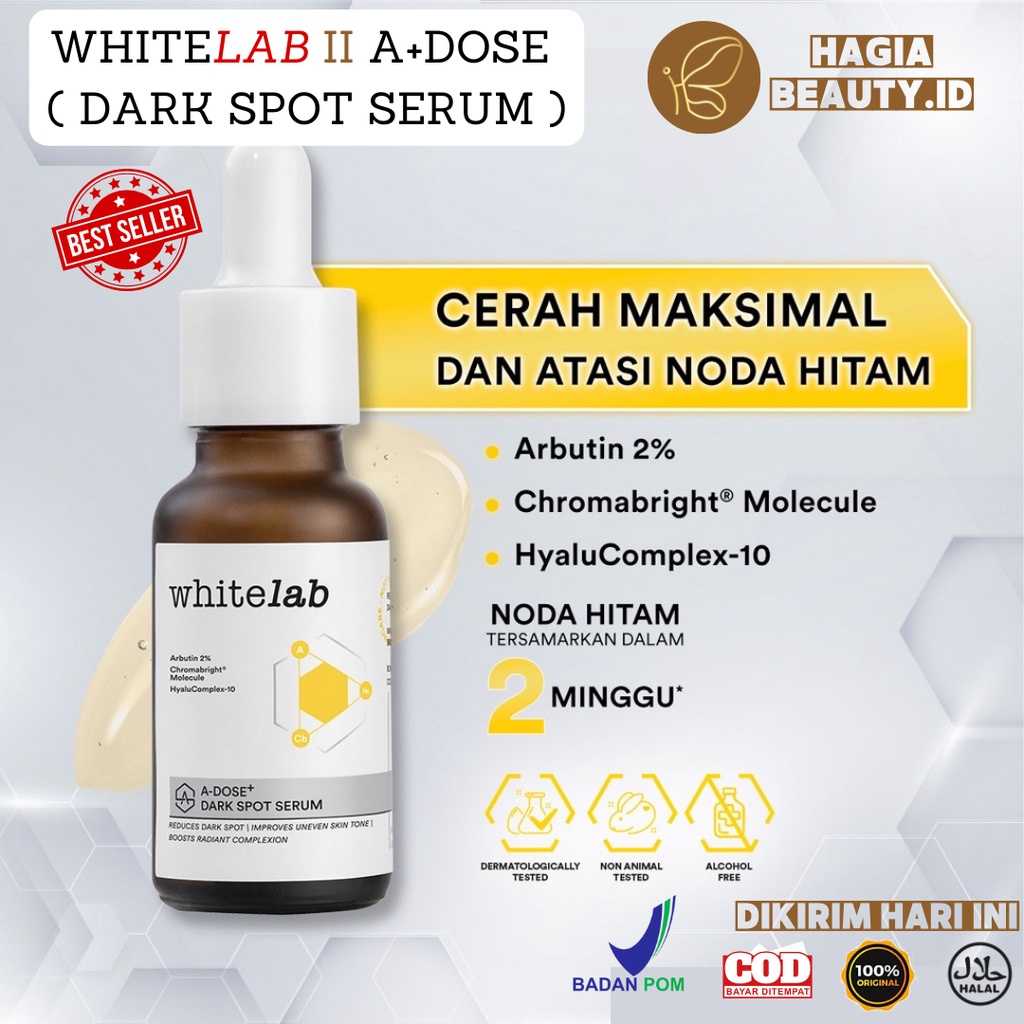 Bisa COD - Whitelab A-Dose + Glowing Serum