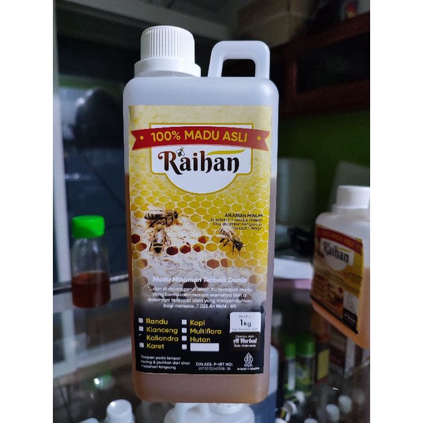 

madu asli kaliandra 1 kg