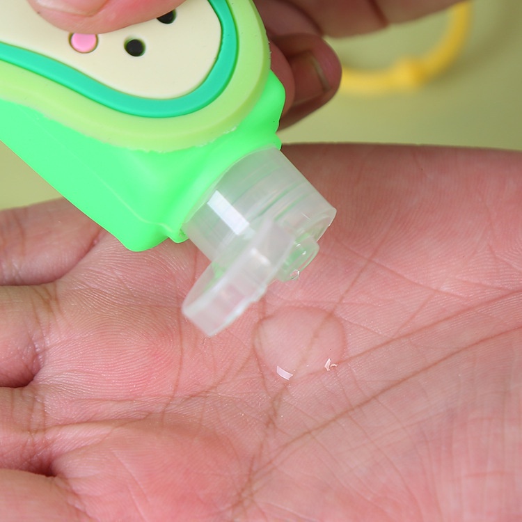 MMM Botol Refill Hand Sanitizer Gantung Karakter Tempat Penyimpanan Cairan Sanitizer Cartoon Gantungan HandSanitizer Karakter Kartun Botol Isi Ulang Sabun Cuci Tangan