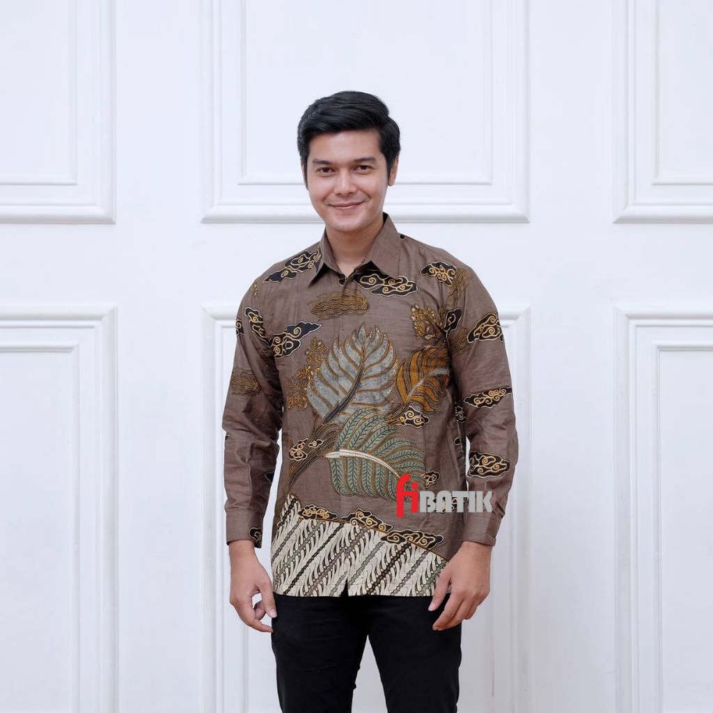 Kemeja Batik Anak Laki-laki Usia 2-13 Tahun Couple Batik Ayah Anak Cowok Lengan Panjang