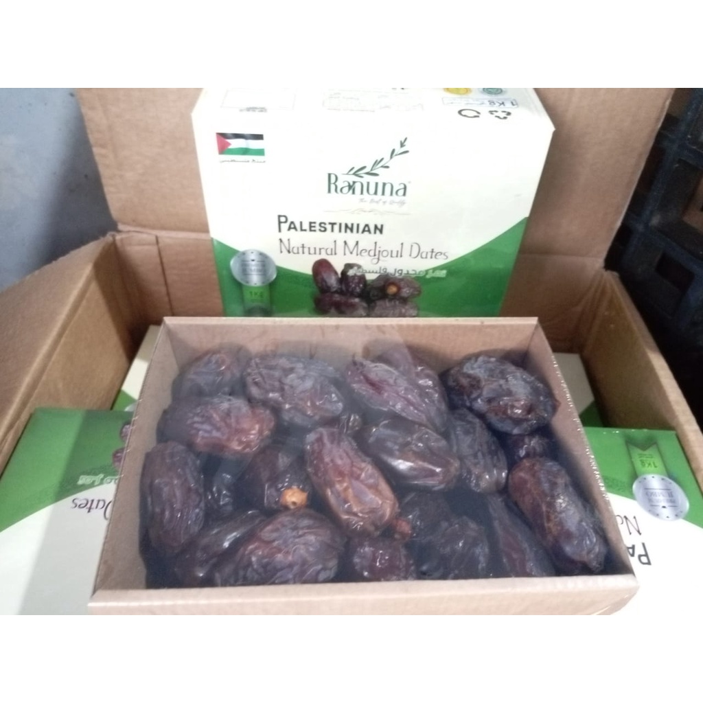 

Kurma Medjoul Medjol Jumbo Palestina Natural Delights 1kg