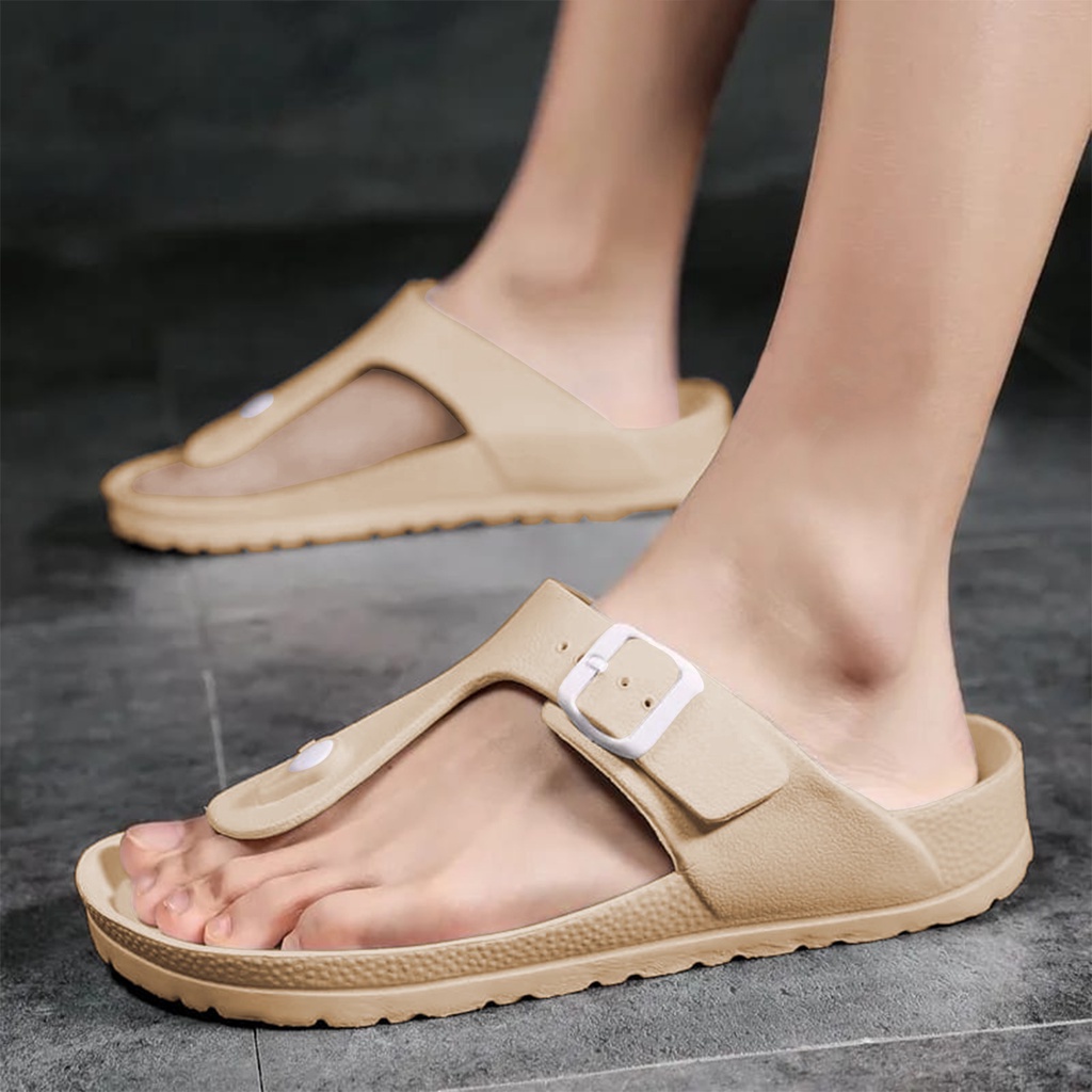 Sandal New Era Original  Sandal Wanita Karet Warna Cantik - LB 9052 37/40