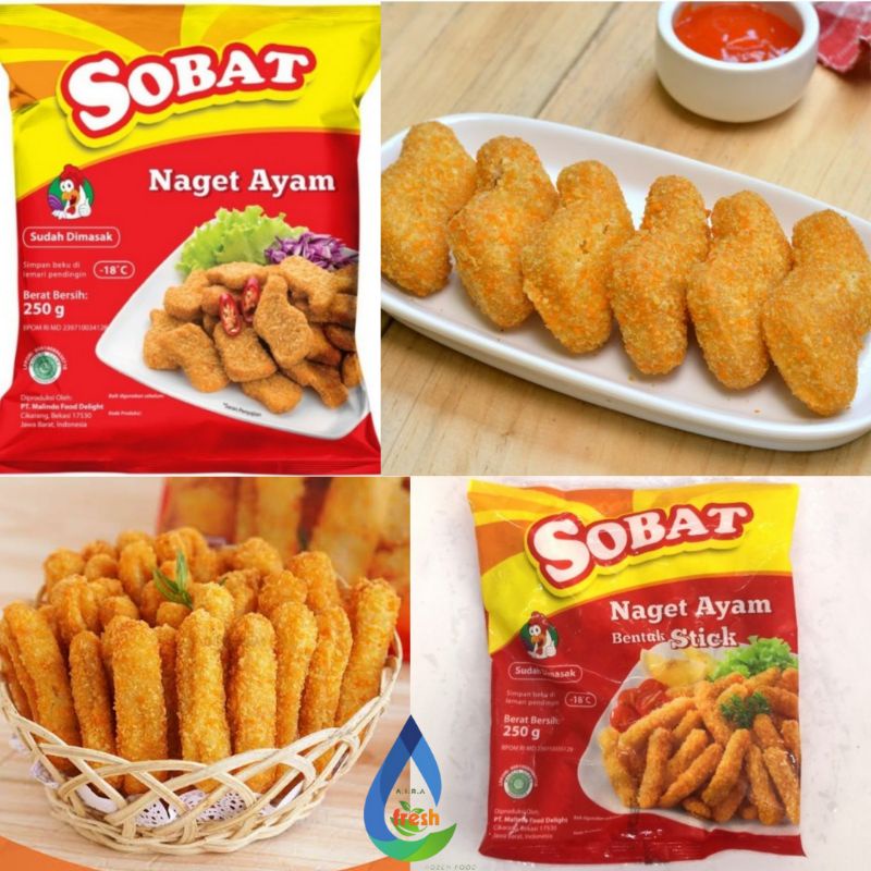 

Sobat Chicken Nugget S / Stick / Naget Ayam
